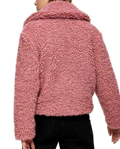 The Young and The Restless Faith Newman Pink Sherpa Jacket The Young and The Restless Faith Newman Pink Sherpa Jacket