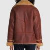  	Addis-SF Sandy Vegan Shearling Moto Jacket