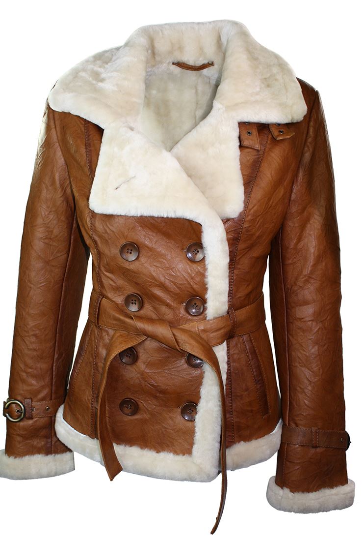 Rachael Aviator Double Breasted Leather Jacket Rachael Aviator Double Breasted Leather Jacket