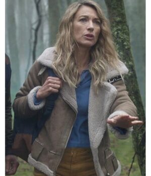  	La Brea Natalie Zea Shearling Jacket