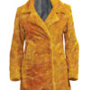 Selena Gomez Only Murders In The Building Orange Fur Jacket Selena Gomez Only Murders In The Building Orange Fur Jacket