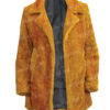 Selena Gomez Only Murders In The Building Orange Fur Jacket Selena Gomez Only Murders In The Building Orange Fur Jacket