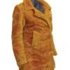 Selena Gomez Only Murders In The Building Orange Fur Jacket Selena Gomez Only Murders In The Building Orange Fur Jacket