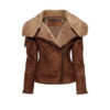  	Tina Classic Super Clemzy Leather Jacket