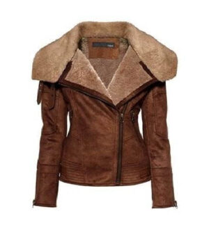  	Tina Classic Super Clemzy Leather Jacket