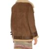  	Hailey Baldwin Velocite Brown Jacket