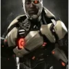  	Injustice 2 Cyborg Costume Leather Jacket