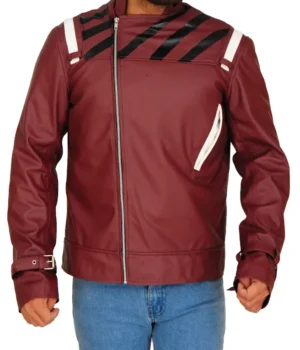  	No More Heroes Travis Touchdown Maroon Jacket