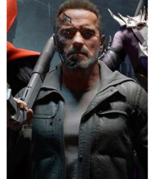  	Mortal Kombat 11 Terminator Hoodie Jacket