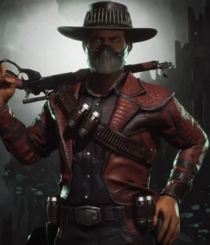  	Mortal Kombat 11 Erron Black Maroon Jacket