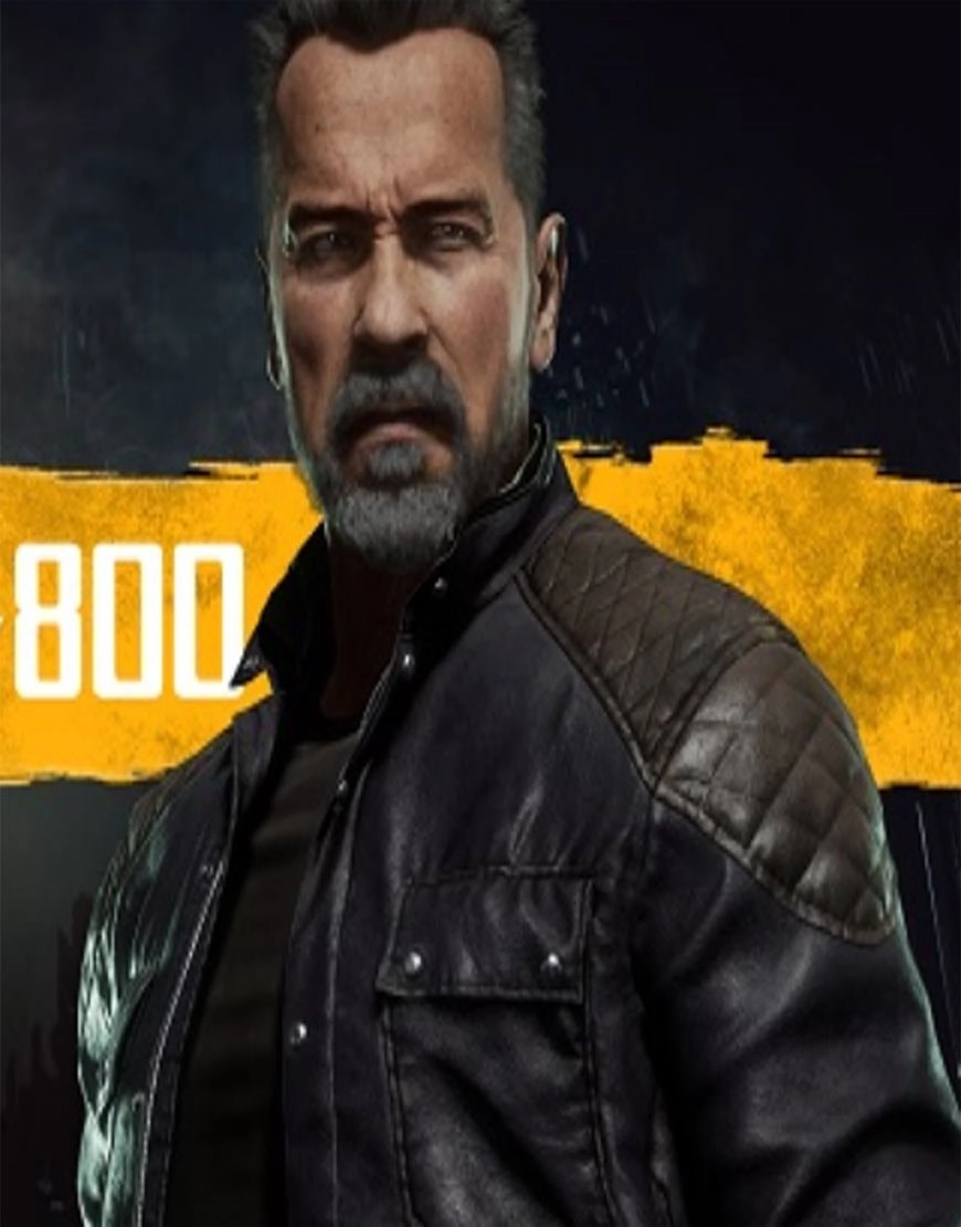 Terminator T-800 Mortal Kombat 11 Leather Jacket Terminator T-800 Mortal Kombat 11 Leather Jacket
