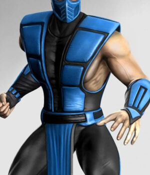 	Sub Zero Mortal Kombat Blue Vest