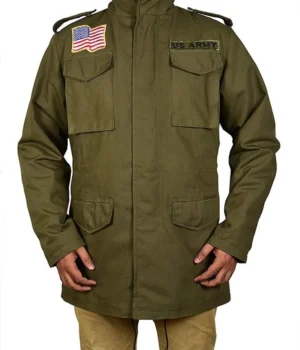  	MK 11 John Rambo Green Field Jacket