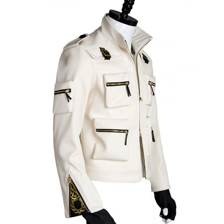 King Of Fighters World Kyo Kusanagi White Leather Jacket King Of Fighters World Kyo Kusanagi White Leather Jacket