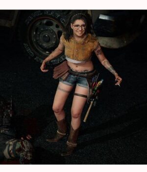  	Devil May Cry 5 Leather Cropped Jacket