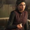  	Women Dina The Last Of Us Part II Maroon Leather Vest