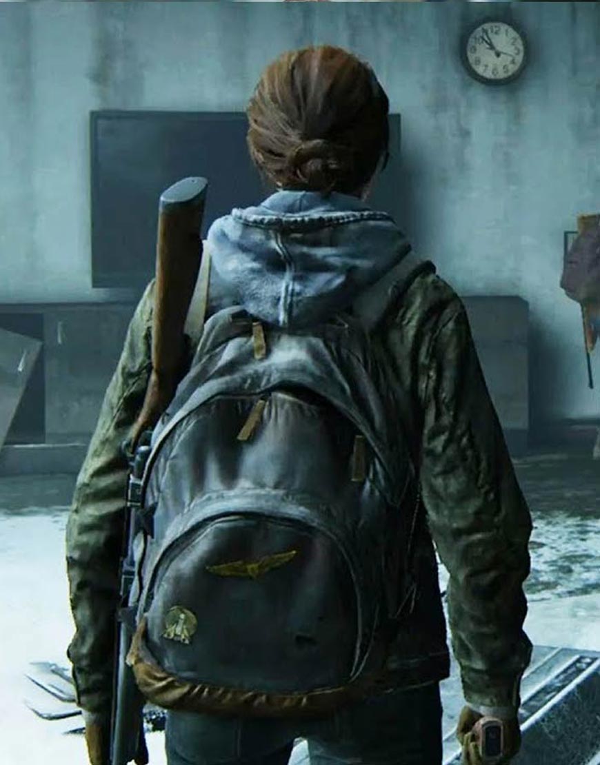The Last Of Us Part II Ellie Green Cotton Jacket The Last Of Us Part II Ellie Green Cotton Jacket