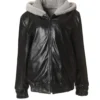  	Mens and Womens Reversible Mink Fur Bomber Jacket