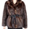  	Women’s Vintage Old 1960s Style Mink Fur Coat