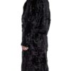  	Men’s Karakul Lamb Fur Double Breasted Trench Coat