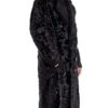  	Men’s Karakul Lamb Fur Double Breasted Trench Coat