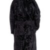  	Men’s Karakul Lamb Fur Double Breasted Trench Coat