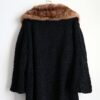  	Men’s Karakul Persian Lamb With Mink Fur Collar Coat