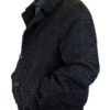 Men’s Persian Astrakhan Lamb Fur Black Bomber Jacket Men’s Persian Astrakhan Lamb Fur Black Bomber Jacket