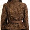  	Women Persian Lamb Karakul Fur Brown Jacket