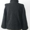  	Women Persian Astrakhan Black Lamb Fur Coat