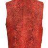  	Real Sawarka Persian Lamb Red Fur Waistcoat Vest