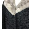  	Persian Lamb With Mink Fur Cuffs & Collar Women Trench Coat