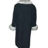  	Persian Lamb With Mink Fur Cuffs & Collar Women Trench Coat