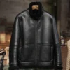  	Jacob SF Shearling Fur Bomber Jacket