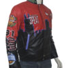 Three Peat Jeff Chicago Bulls Leather Jacket Three Peat Jeff Chicago Bulls Leather Jacket