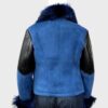 Anna Blue Shearling Sheepskin Leather Jacket Anna Blue Shearling Sheepskin Leather Jacket