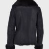 Patricia Black Shearling Fur Leather Jacket Patricia Black Shearling Fur Leather Jacket