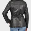 Corey Shearling Leather Black Jacket Corey Shearling Leather Black Jacket