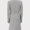  	Women’s Wool Robe Grey Long Coat