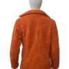  	Yellowstone Beth Dutton Orange Shearling Fur Coat