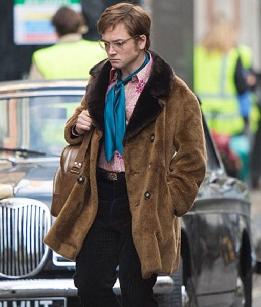 Rocketman Elton John Brown Jacket Rocketman Elton John Brown Jacket