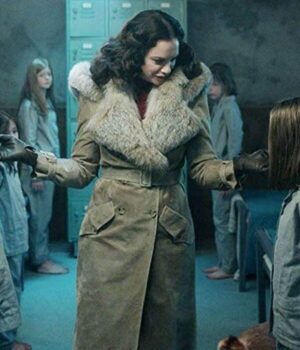  	His Dark Materials Mrs Coulter Shearling Coat