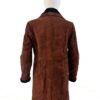  	Taryn Brown Leather Shearling SF Aviator Jacket