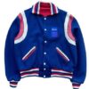 Band Varsity Blue Independence Day Bomber Jacket Band Varsity Blue Independence Day Bomber Jacket