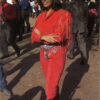  	Selena Quintanilla The Series Red Fringe Jacket