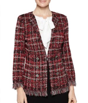  	Filthy Rich Norah Ellington Plaid Jacket