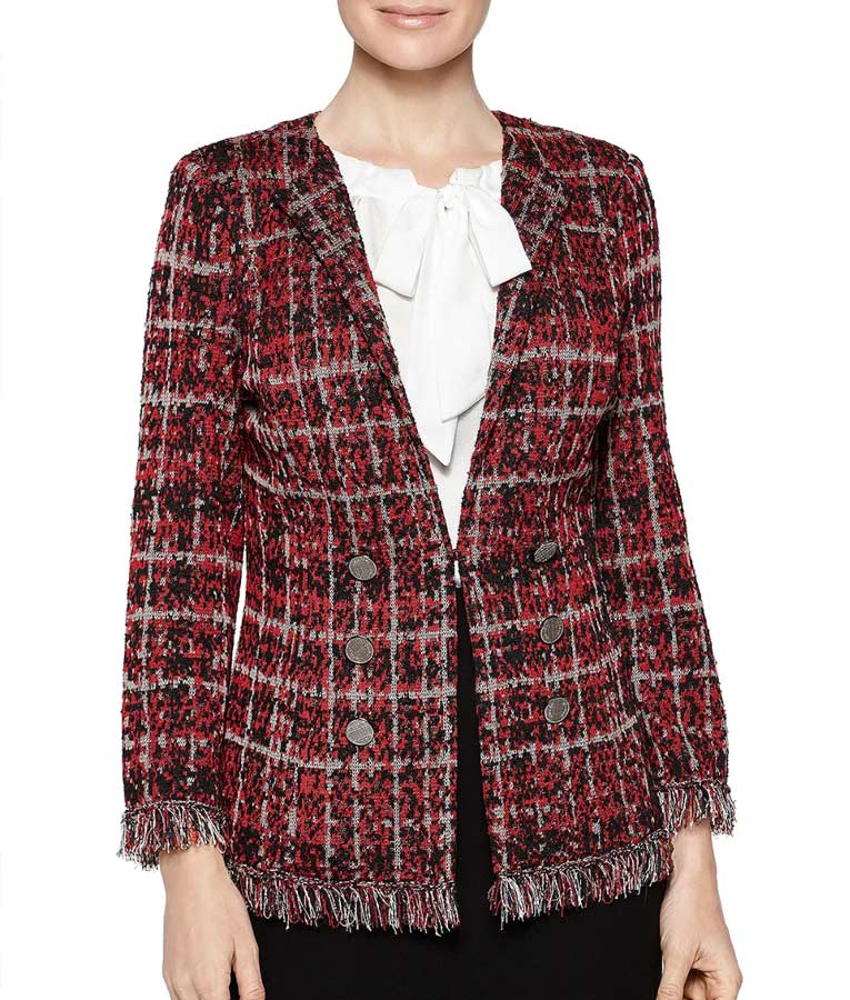 Filthy Rich Norah Ellington Plaid Jacket Filthy Rich Norah Ellington Plaid Jacket