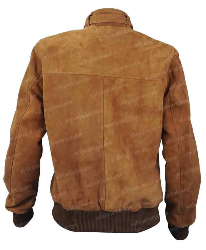 Annie Marks Fringe Good Girls Brown Suede Leather Jacket Annie Marks Fringe Good Girls Brown Suede Leather Jacket