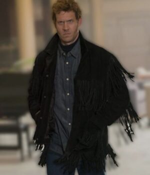  	Mr. Wrench Black Fringe Jacket