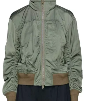  	Olivia Rodrigo High School Musical Green Bomber Jacket
